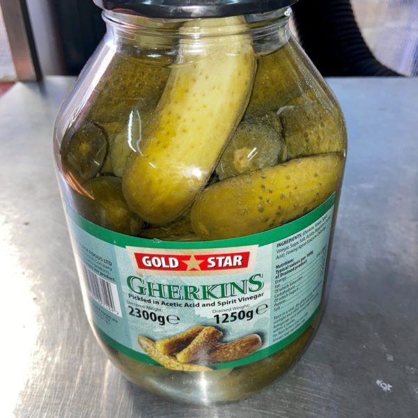 Jar of Pickled Gherkins