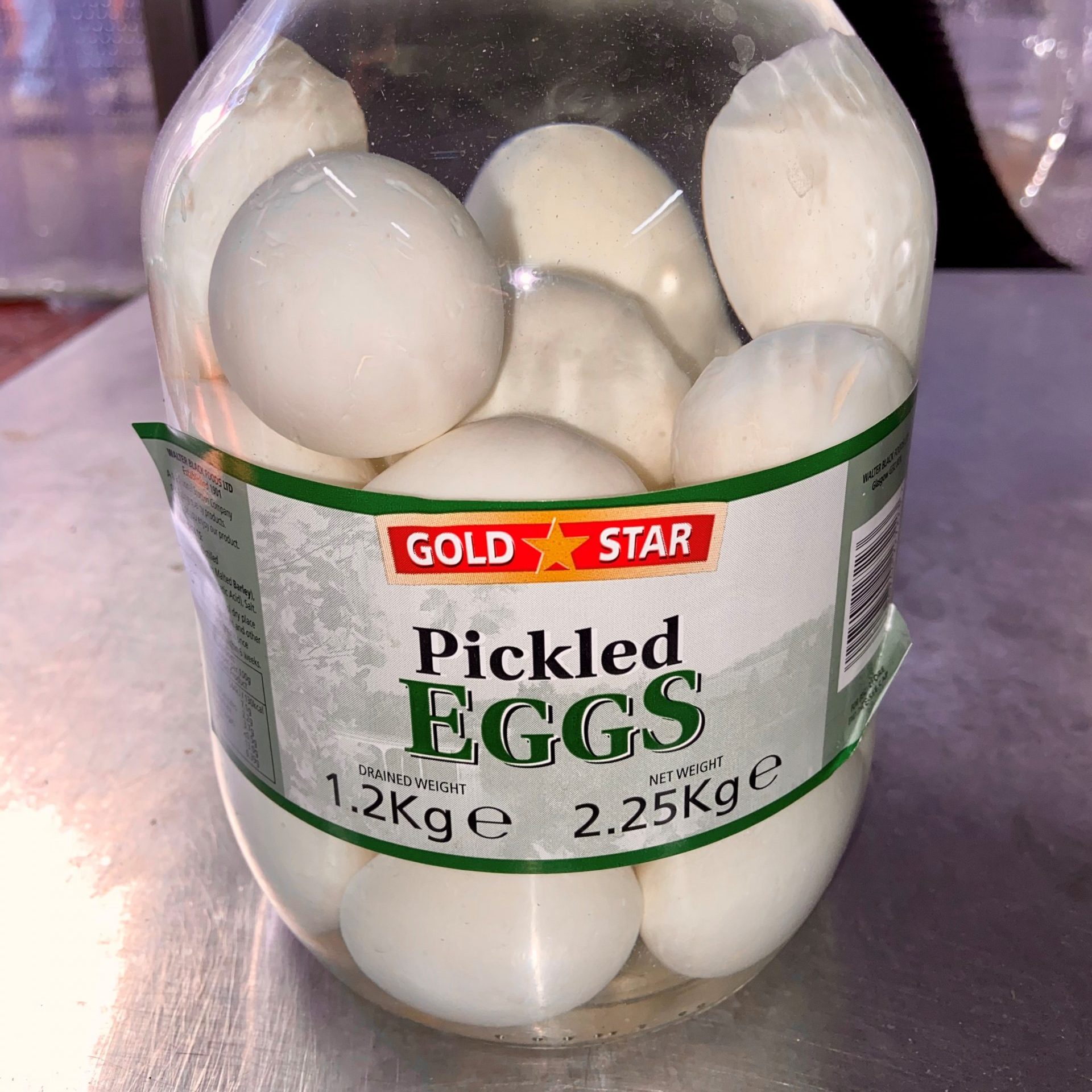 Jar Of Pickled Eggs