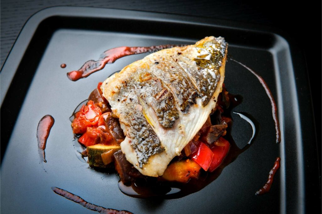Cooked Sea Bream Fillet